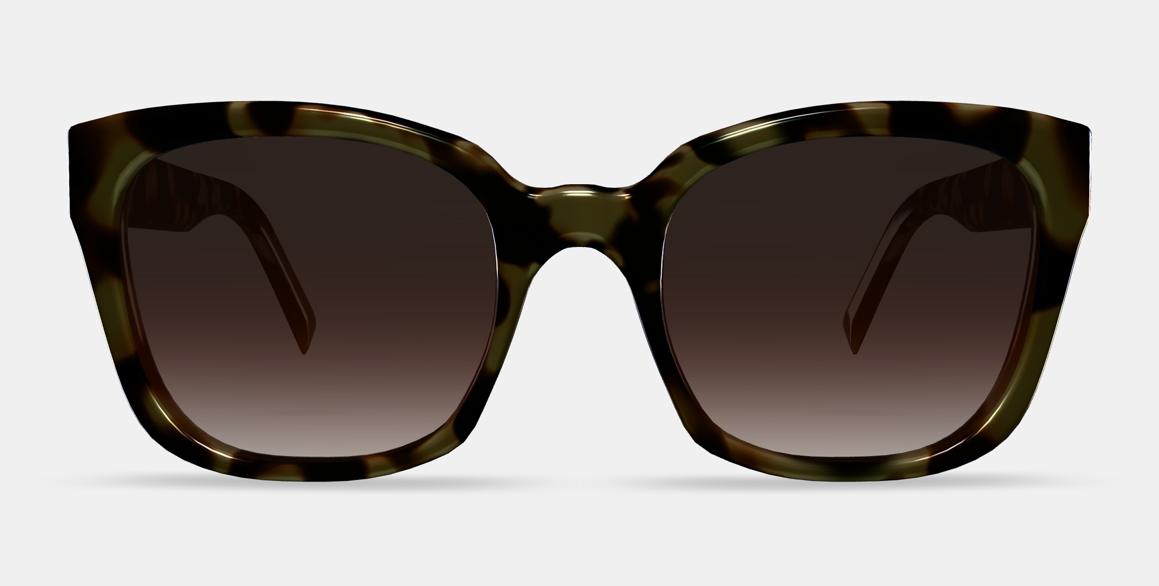 Aubrey Sunglasses in Marzipan Tortoise 3D model_11