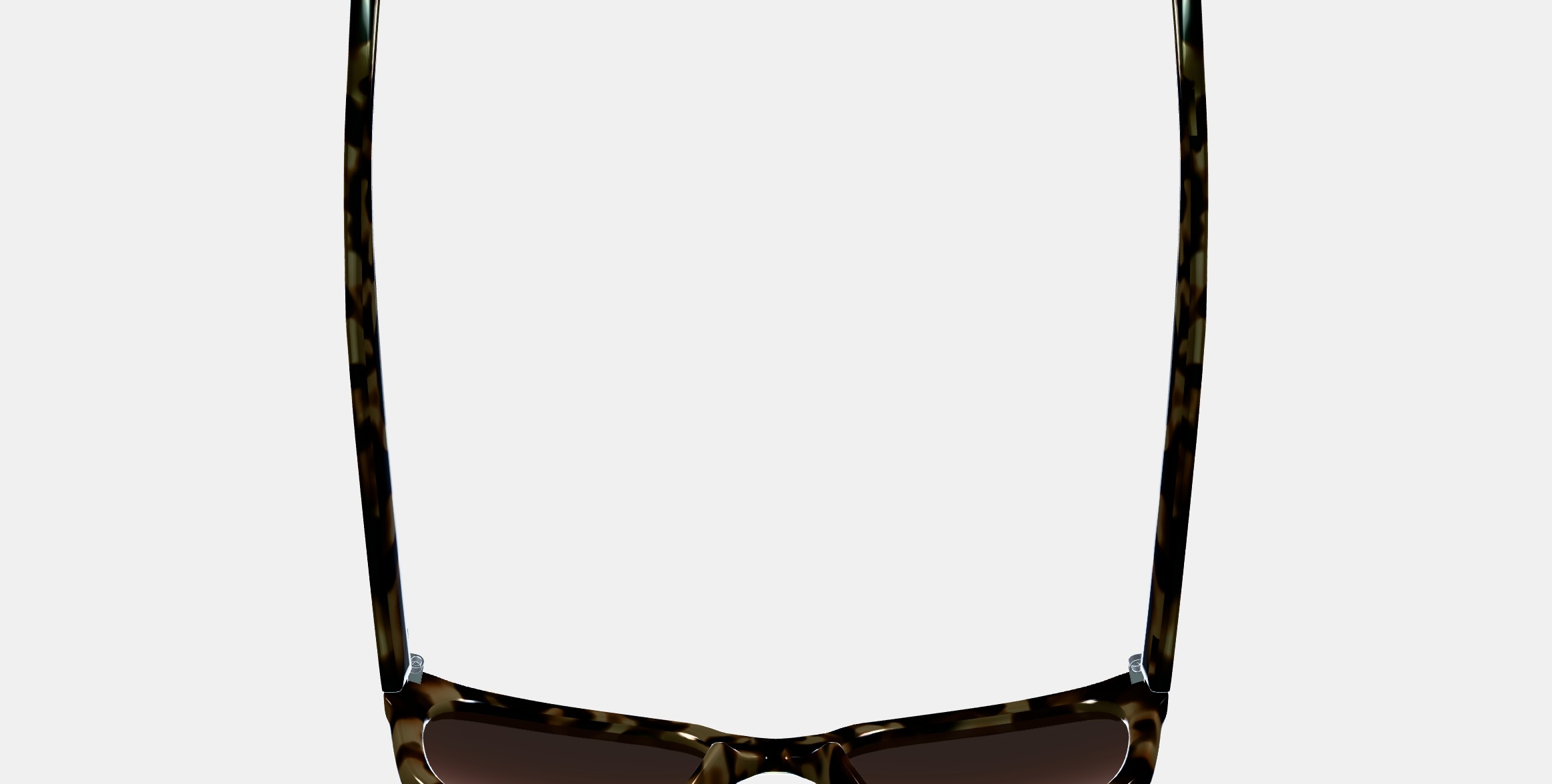Aubrey Sunglasses in Marzipan Tortoise 3D model_8
