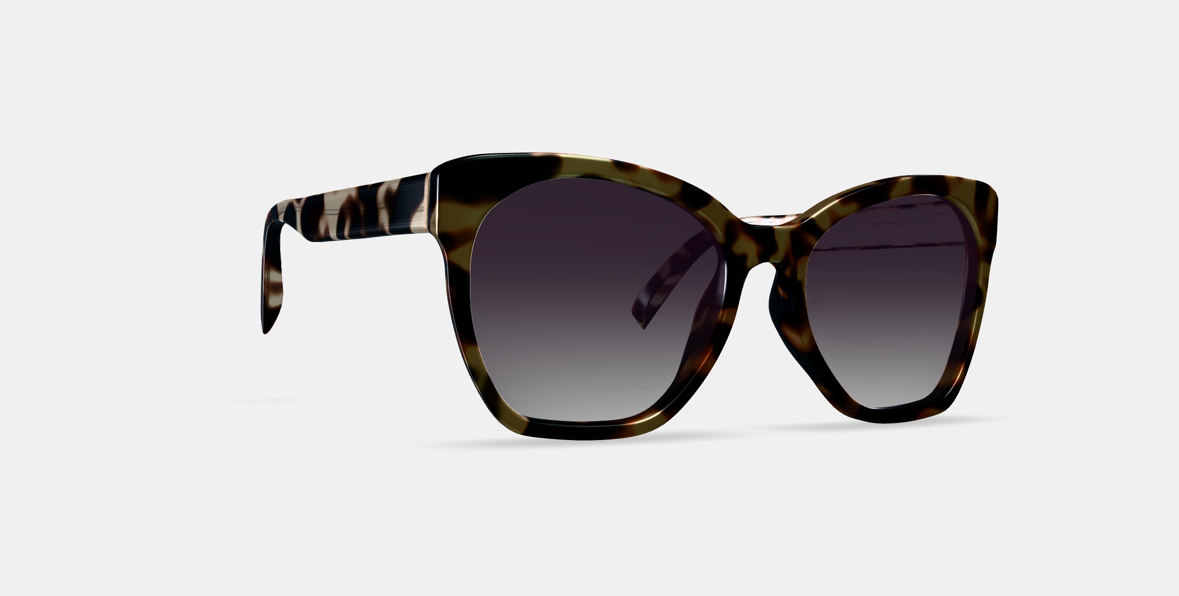 Rhea Sunglasses in Truffle Tortoise 3D model_9