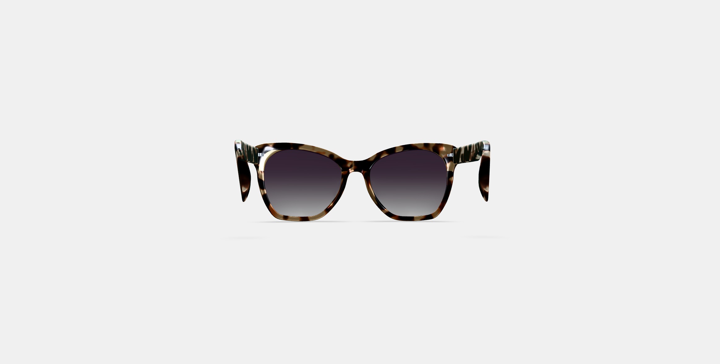 Rhea Sunglasses in Truffle Tortoise 3D model_14