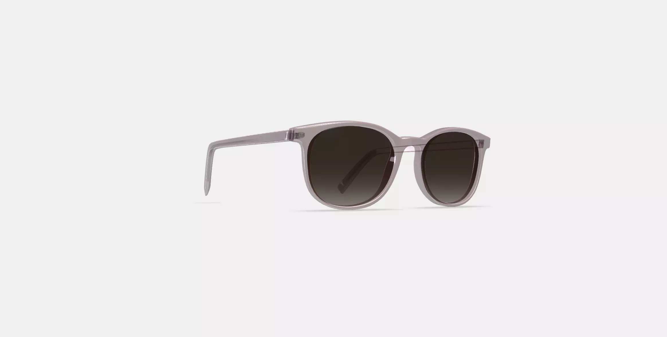 Durand Sunglasses in Rose Water 3D model