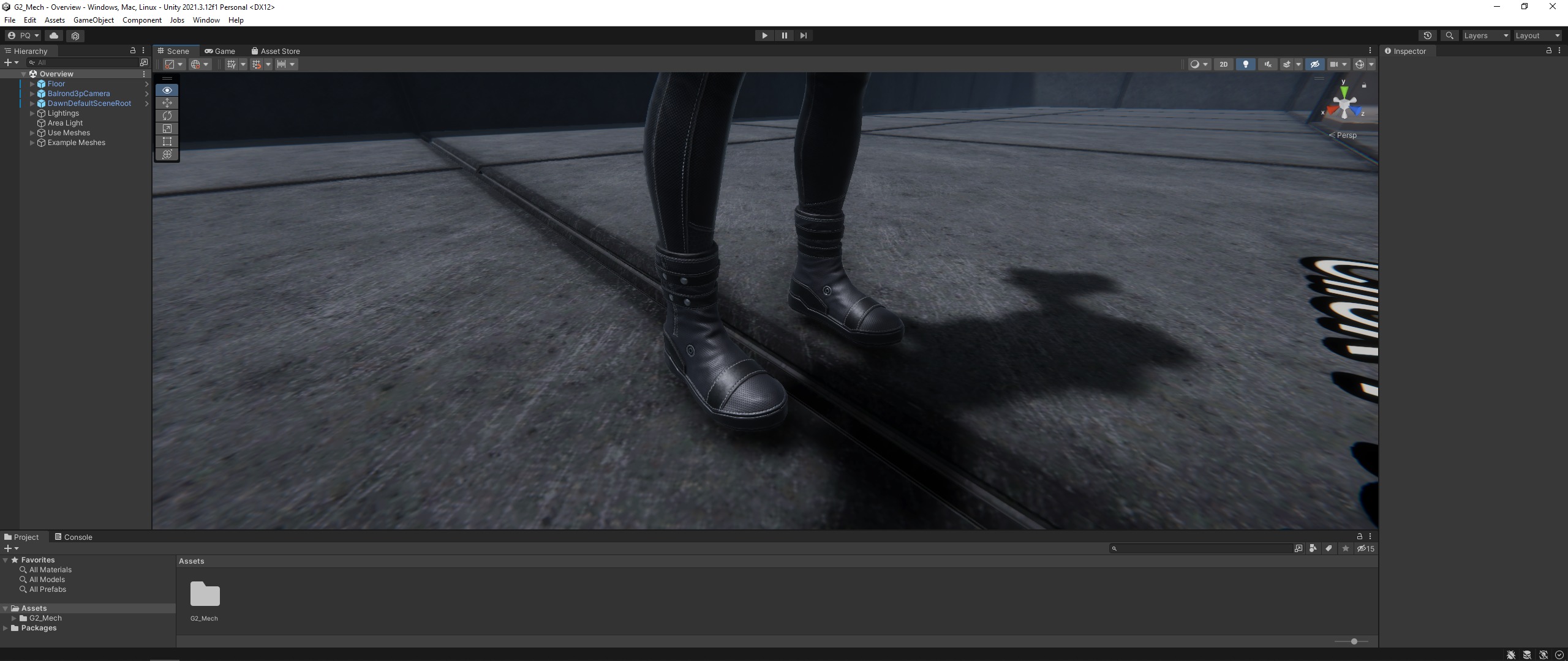 G2 Mech Low-poly 3D model_29