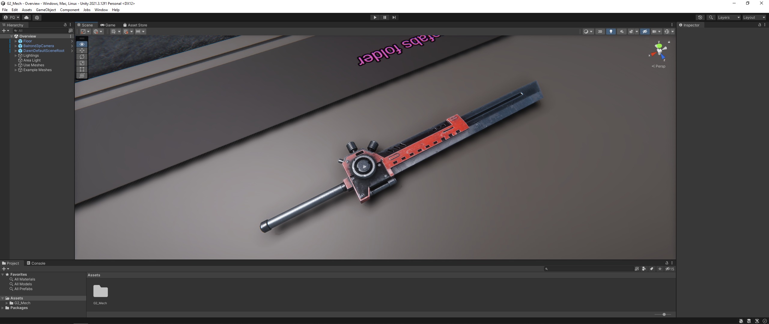 G2 Mech Low-poly 3D model_19