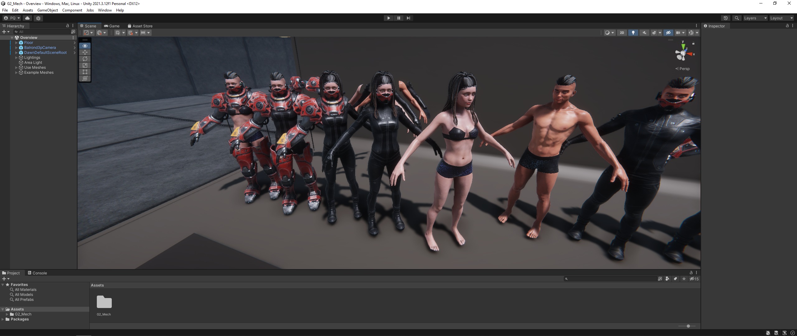 G2 Mech Low-poly 3D model_22