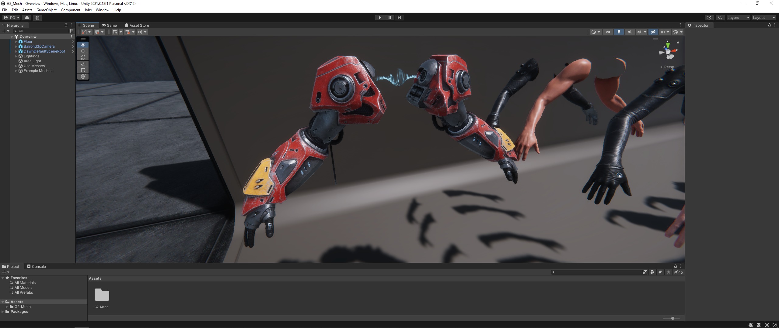 G2 Mech Low-poly 3D model_27