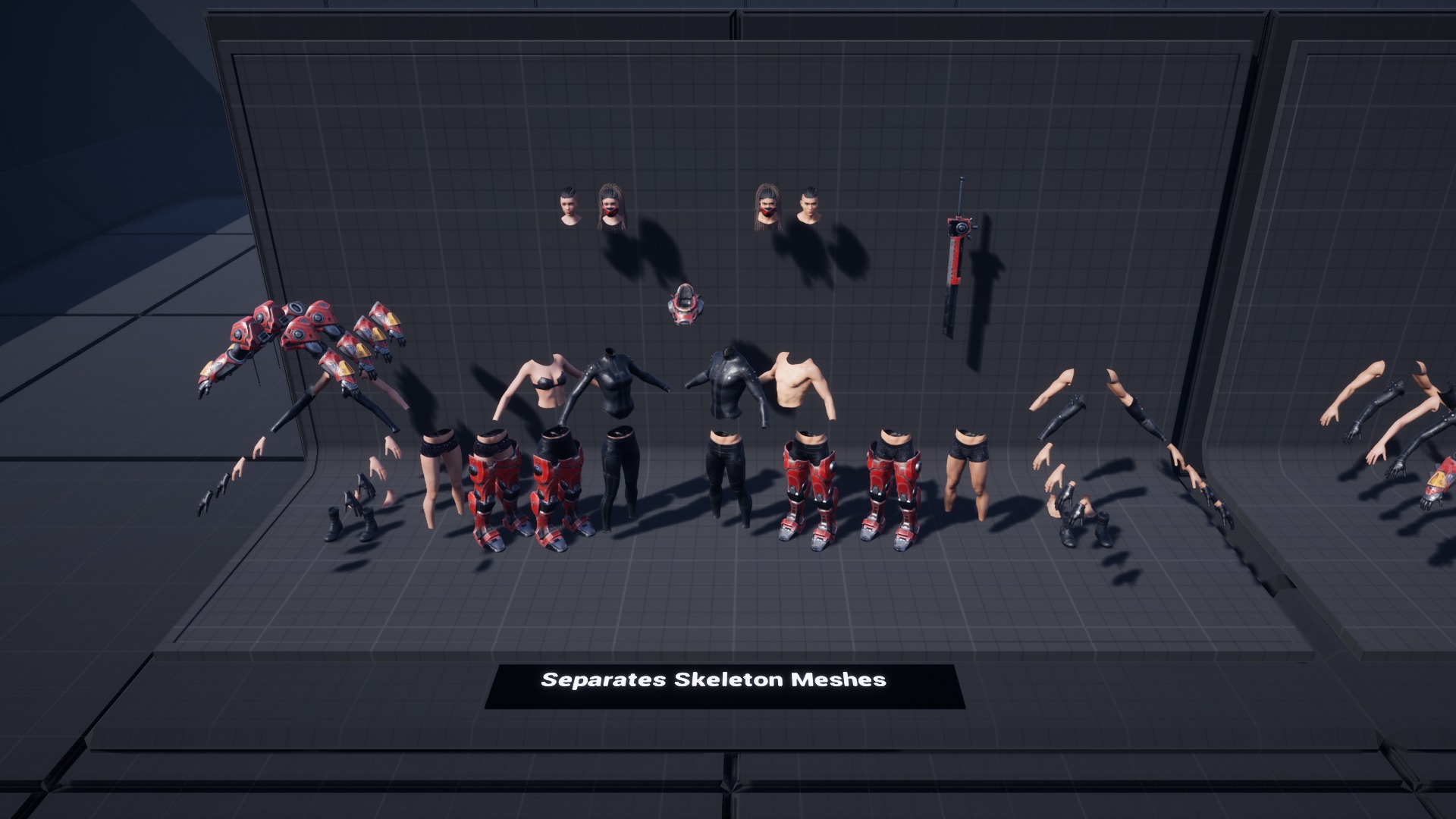 G2 Mech Low-poly 3D model_10