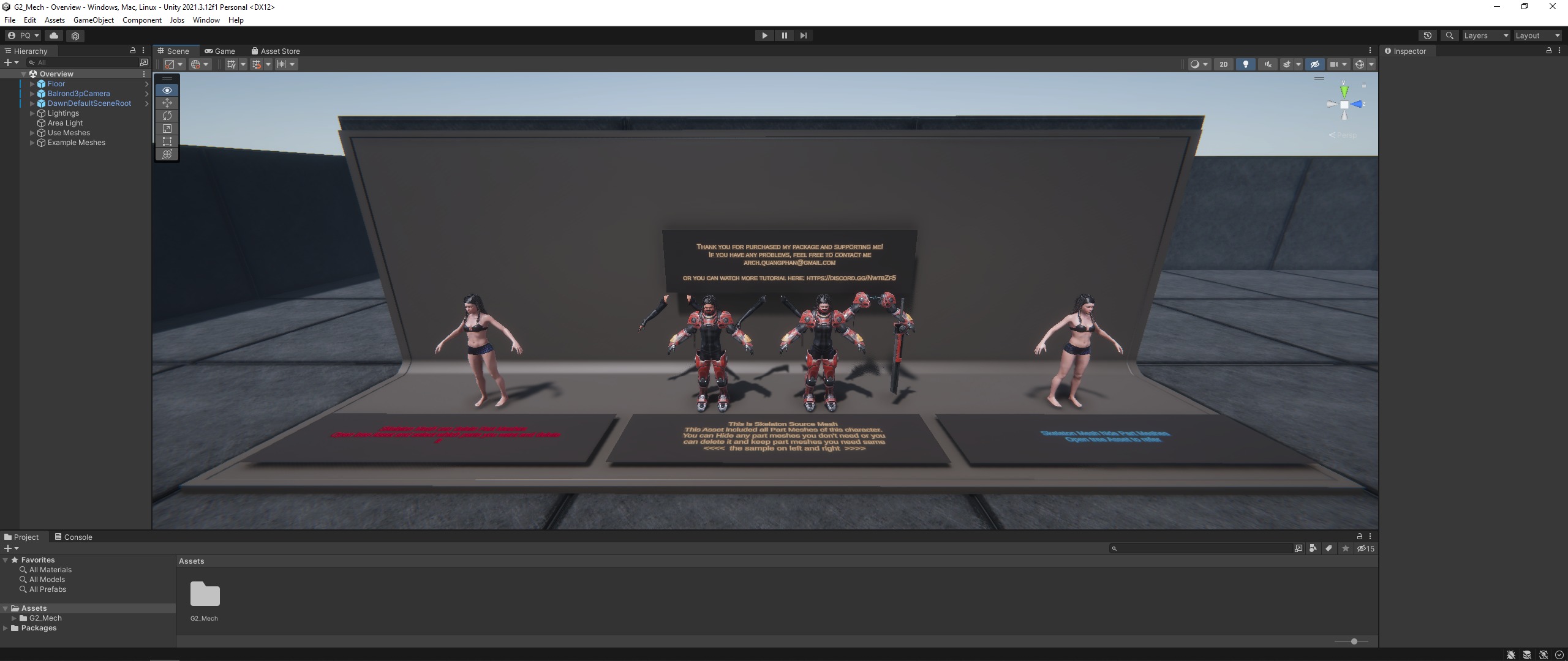 G2 Mech Low-poly 3D model_23