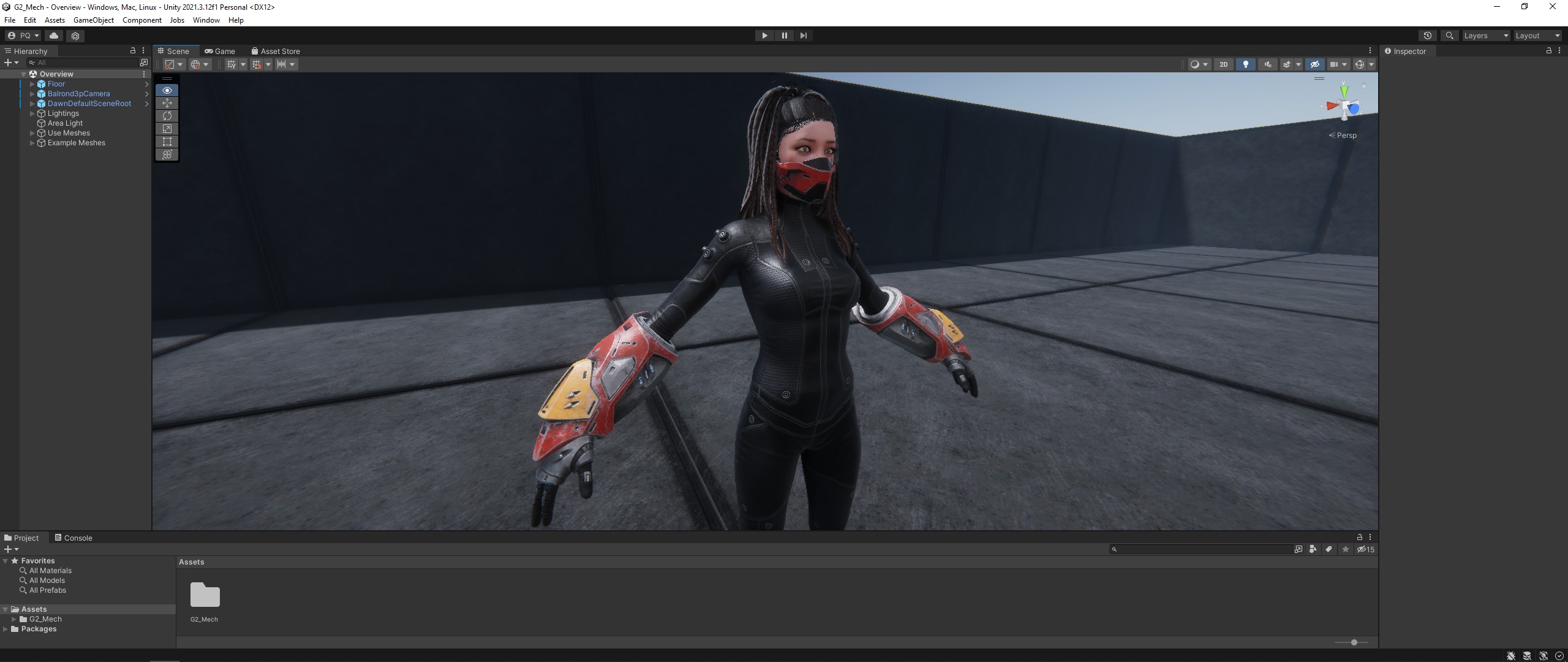 G2 Mech Low-poly 3D model_28