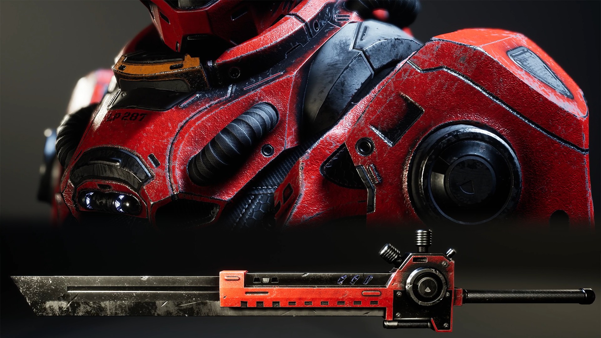 G2 Mech Low-poly 3D model_6