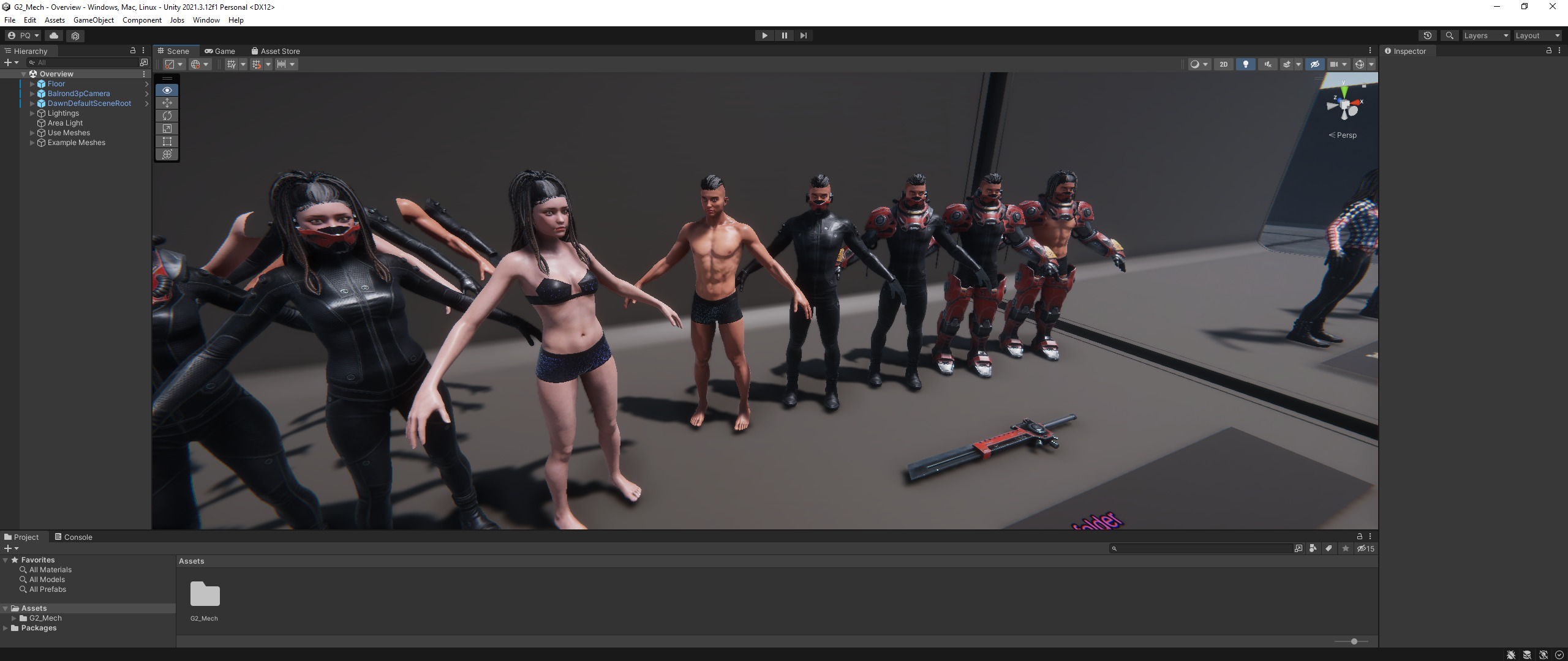 G2 Mech Low-poly 3D model_20