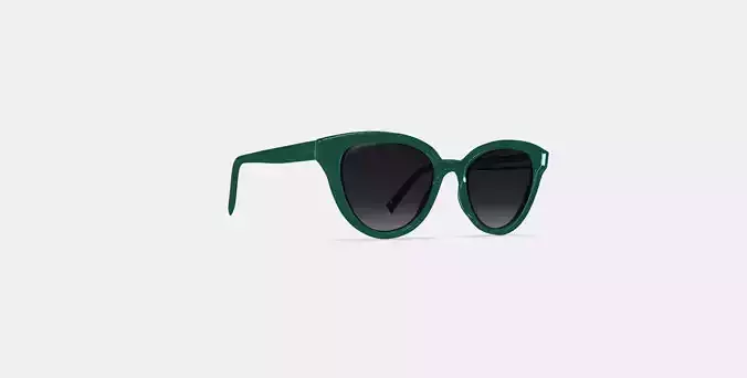 Marris Sunglasses in Emerald Crystal