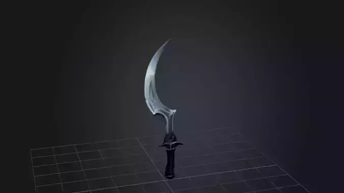 Ethereal Blade 3D Game Ready Model