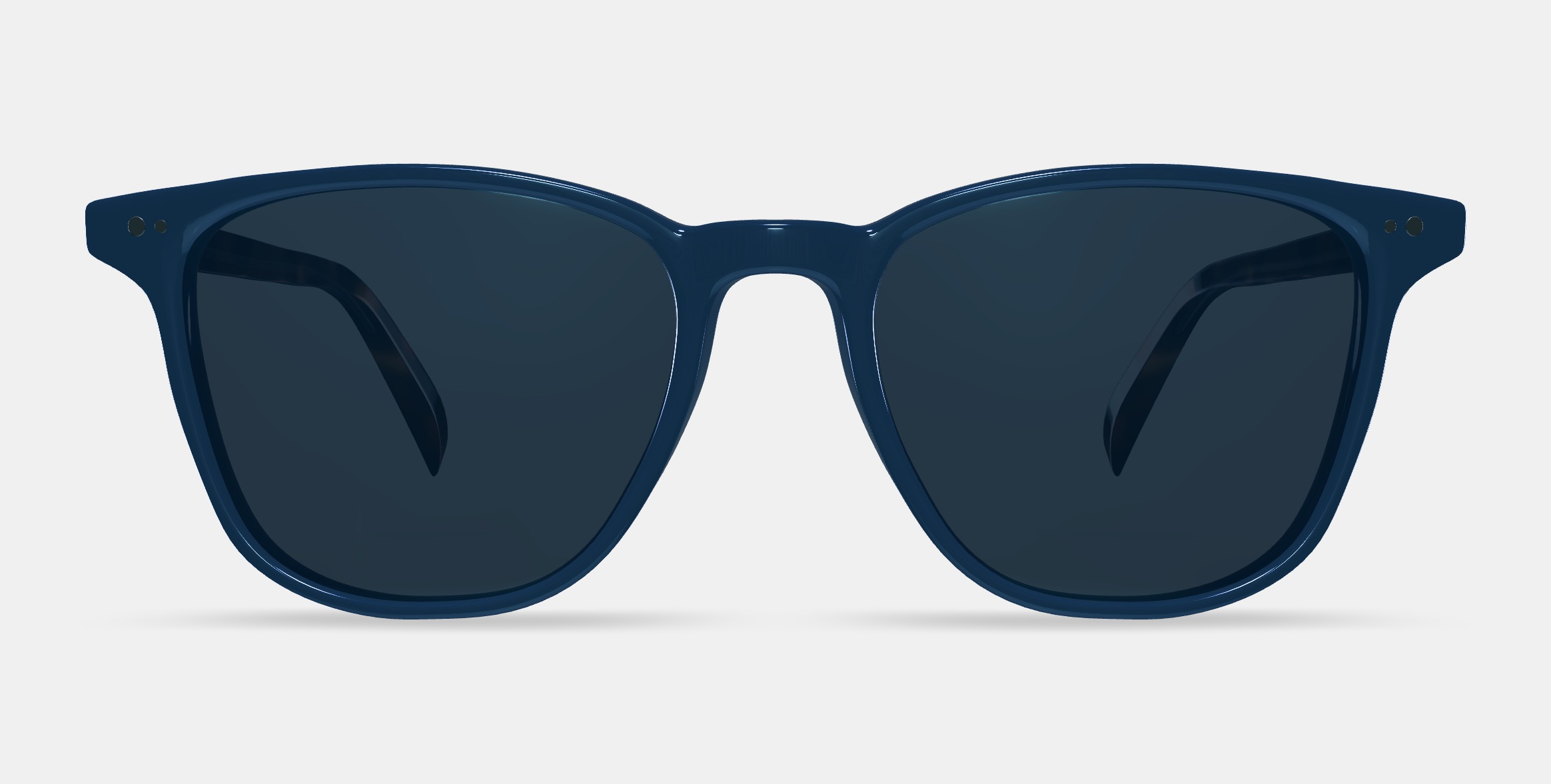 Dawson Sunglasses in Azure Crystal with Oak Barrel 3D model_11