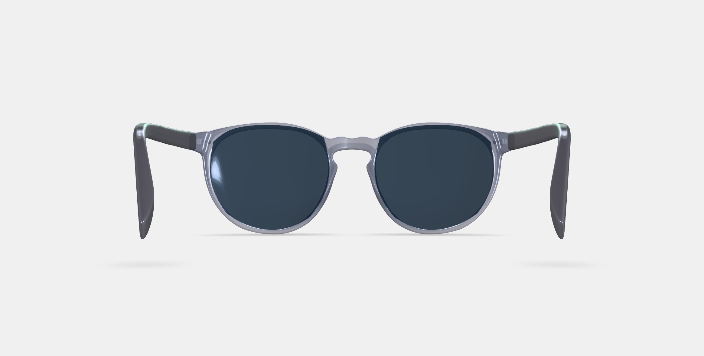 Biren Sunglasses in Dove Grey 3D model_15