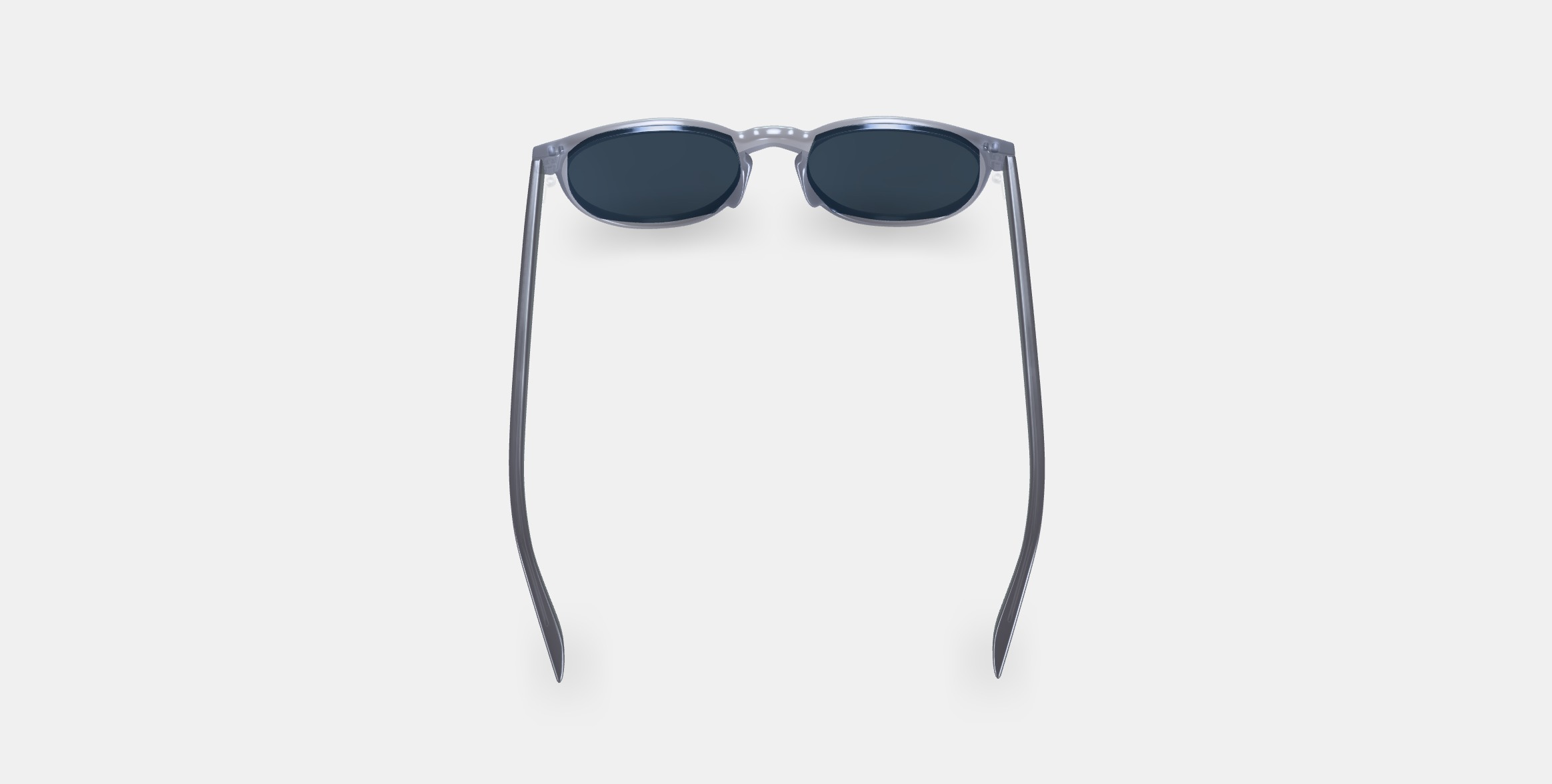 Biren Sunglasses in Dove Grey 3D model_3