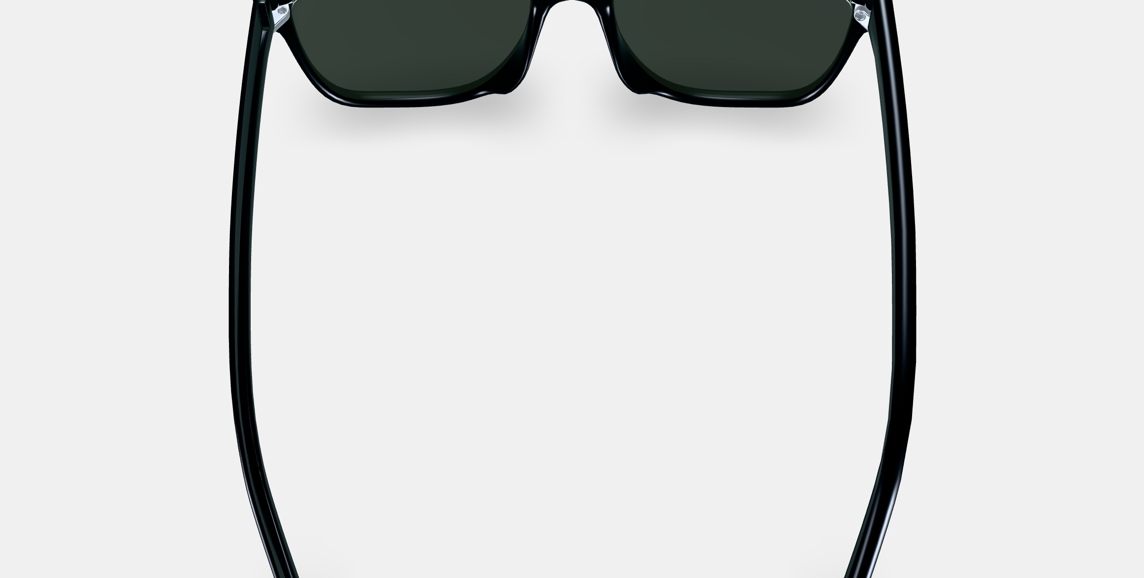 Barkley Low Bridge Fit Sunglasses in Black Matte Eclipse 3D model_5