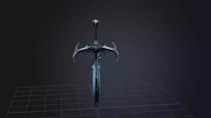 Obsidian Dread blade Sword