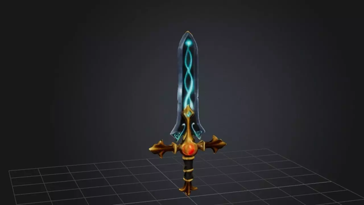 Ethereal Blade  3D model_0