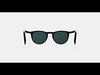 Perkins Low Bridge Fit Sunglasses in Black Matte Eclipse 3D model_1