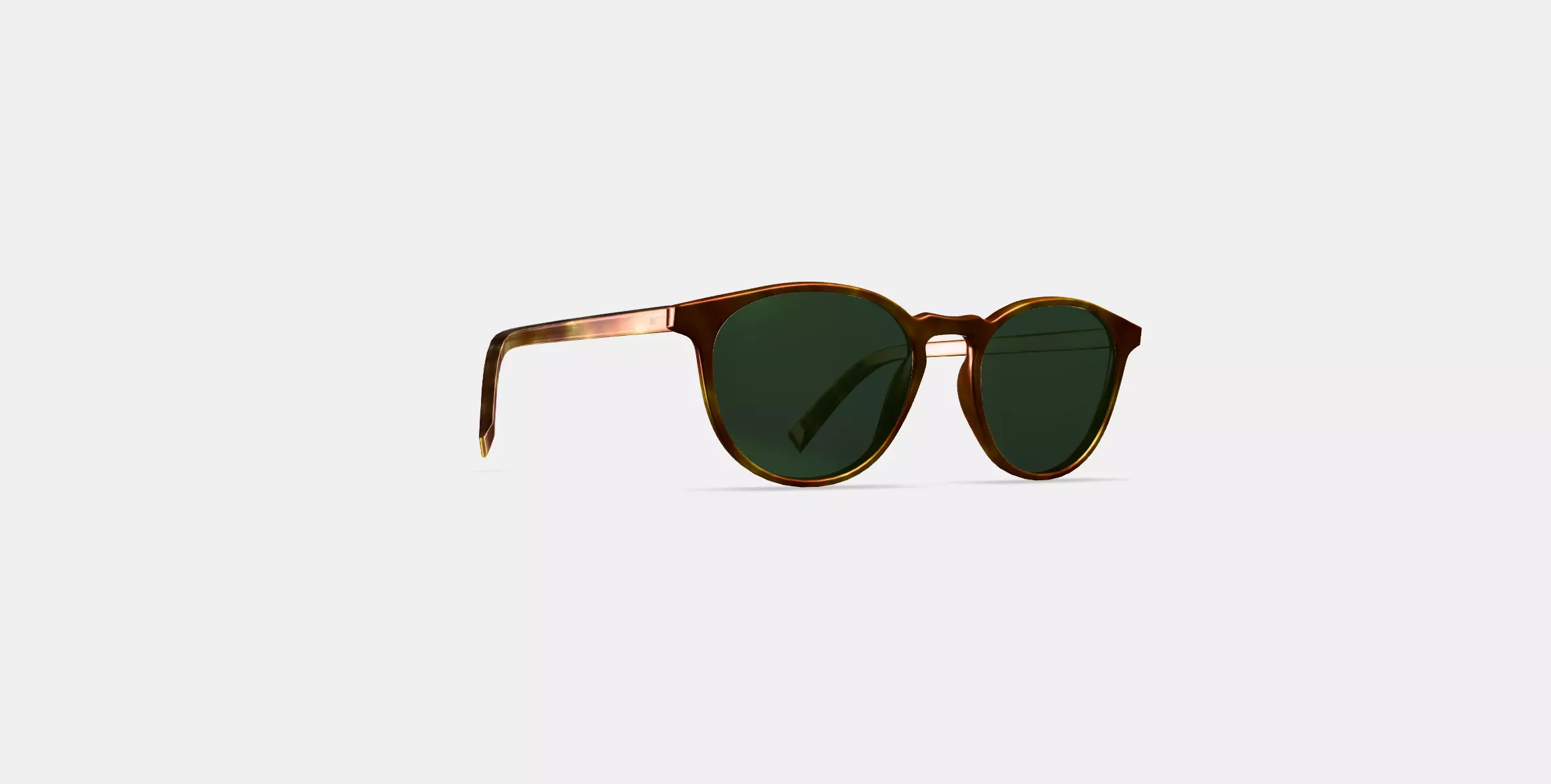 Butler Sunglasses in Butterscotch Tortoise 3D model_0