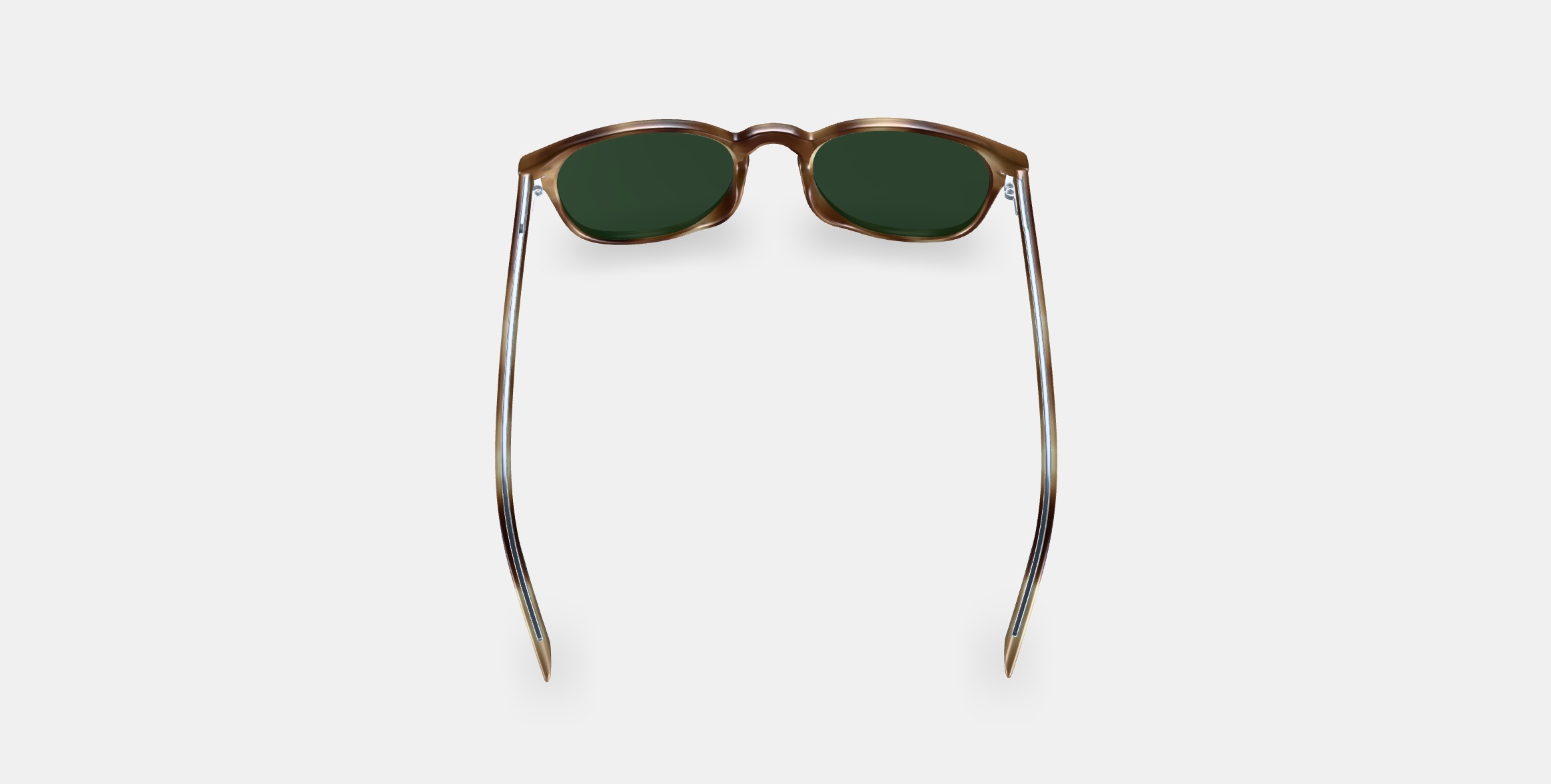 Downing Sunglasses in English Oak Matte 3D model_2