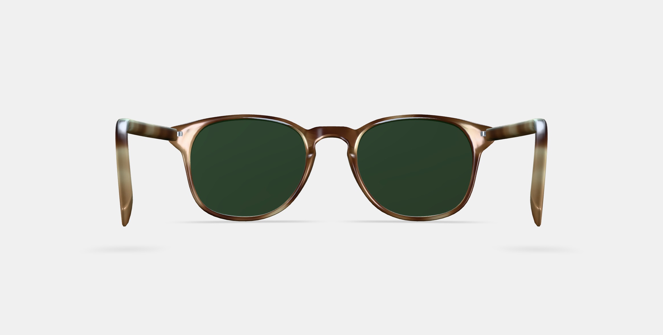 Downing Sunglasses in English Oak Matte 3D model_15