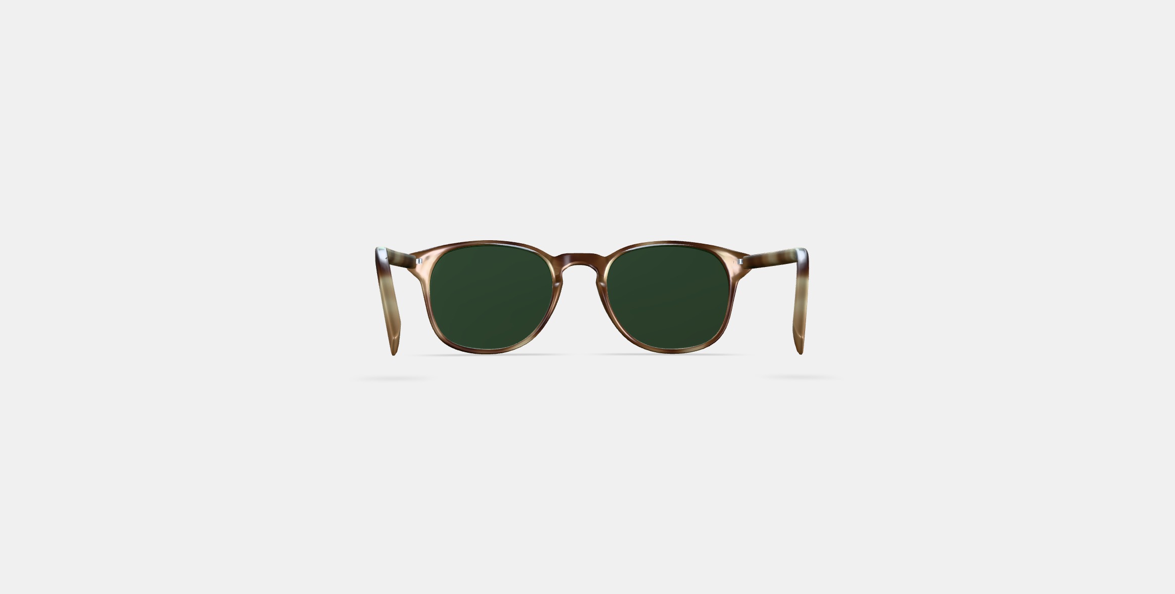 Downing Sunglasses in English Oak Matte 3D model_14