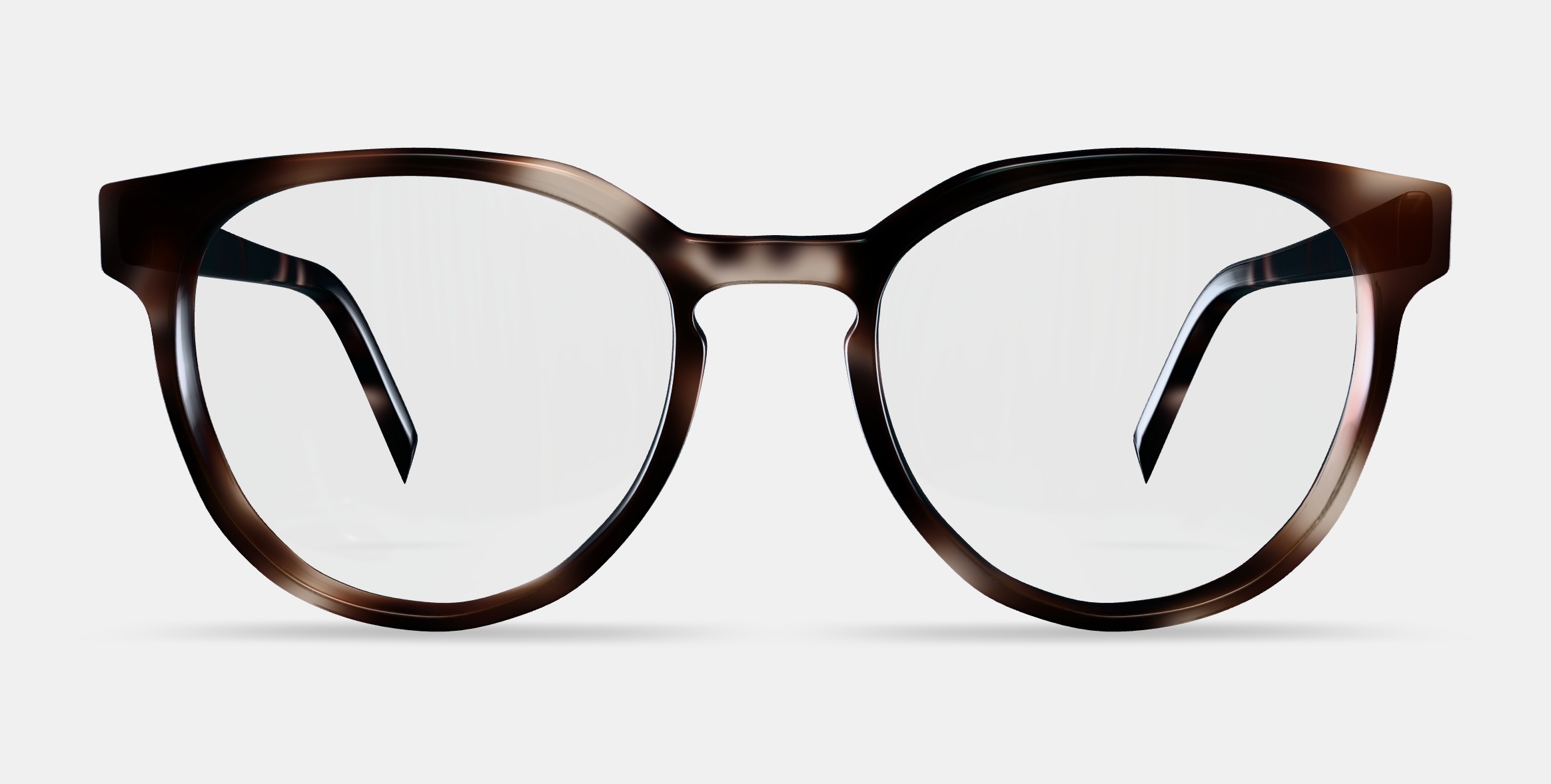Wright Eyeglasses in Cognac Tortoise 3D model_11