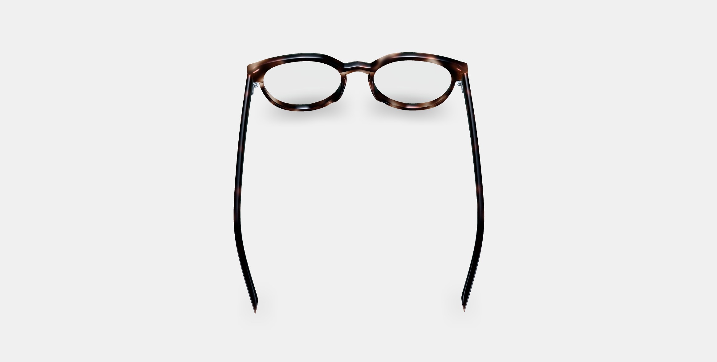 Wright Eyeglasses in Cognac Tortoise 3D model_3