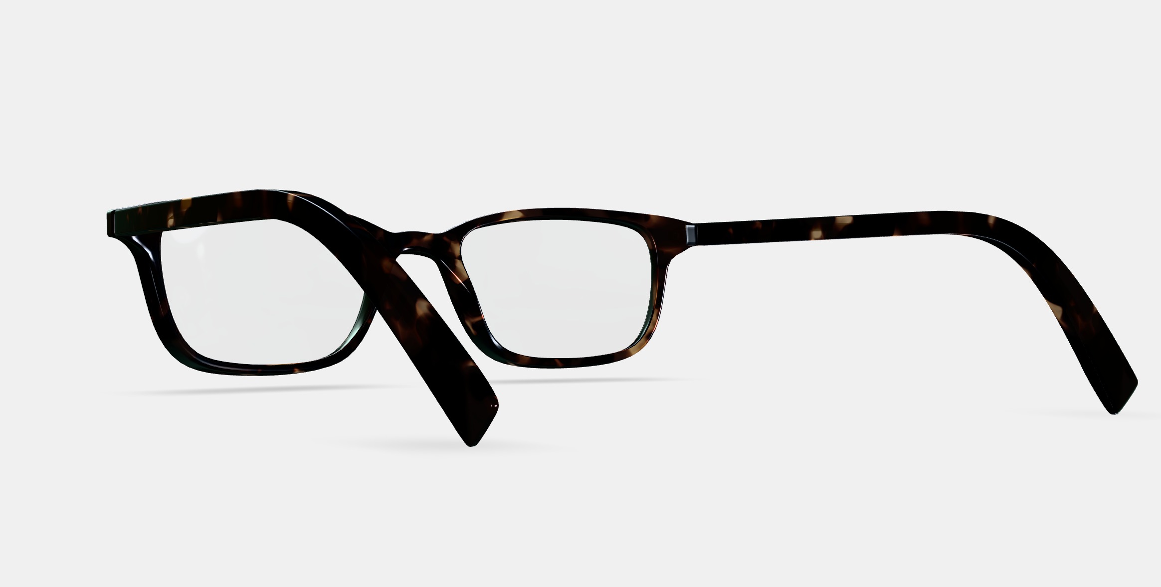 Oliver Eyeglasses in Whiskey Tortoise 3D model_2