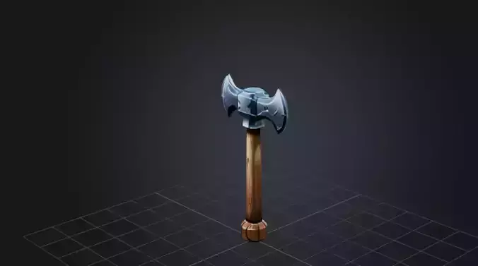 Stylized axe