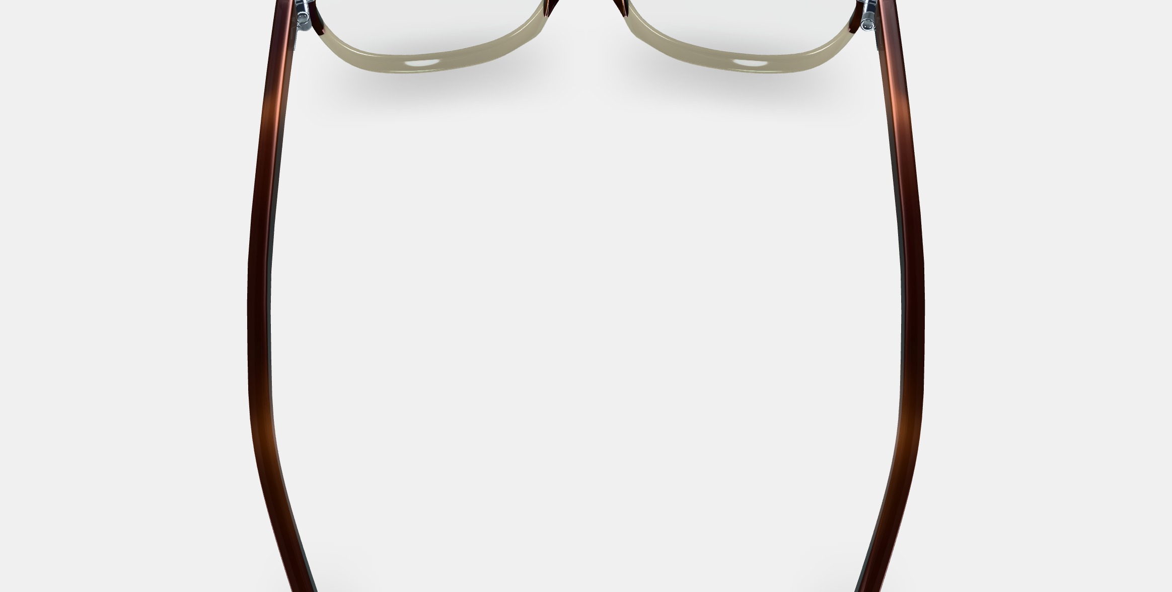 Daisy Eyeglasses in Tea Rose Fade 3D model_5