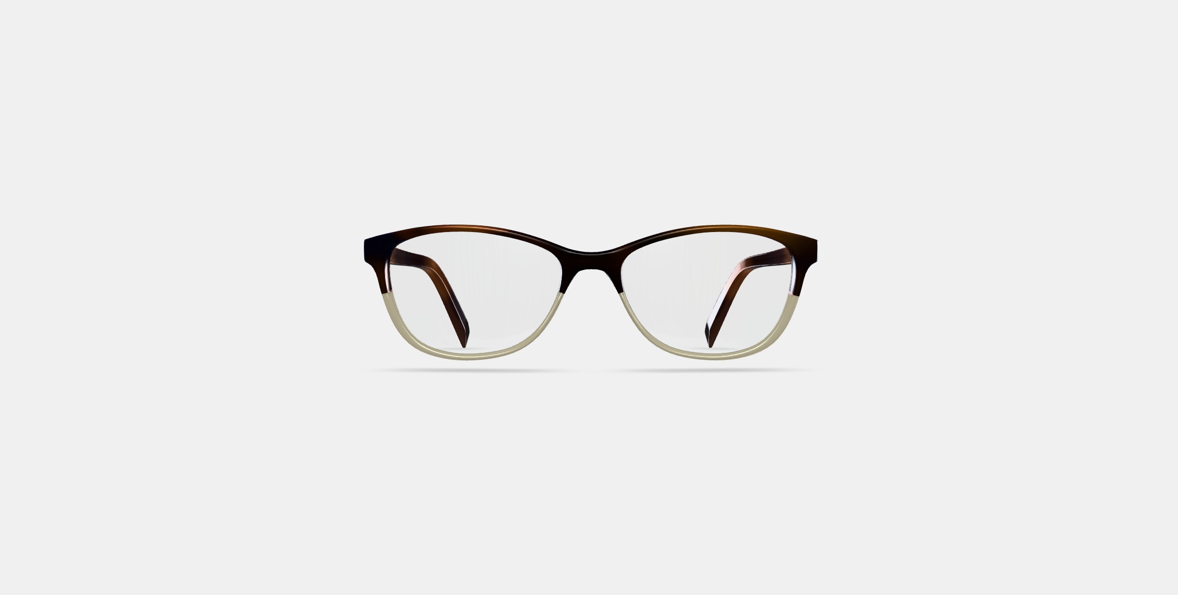 Daisy Eyeglasses in Tea Rose Fade 3D model_10