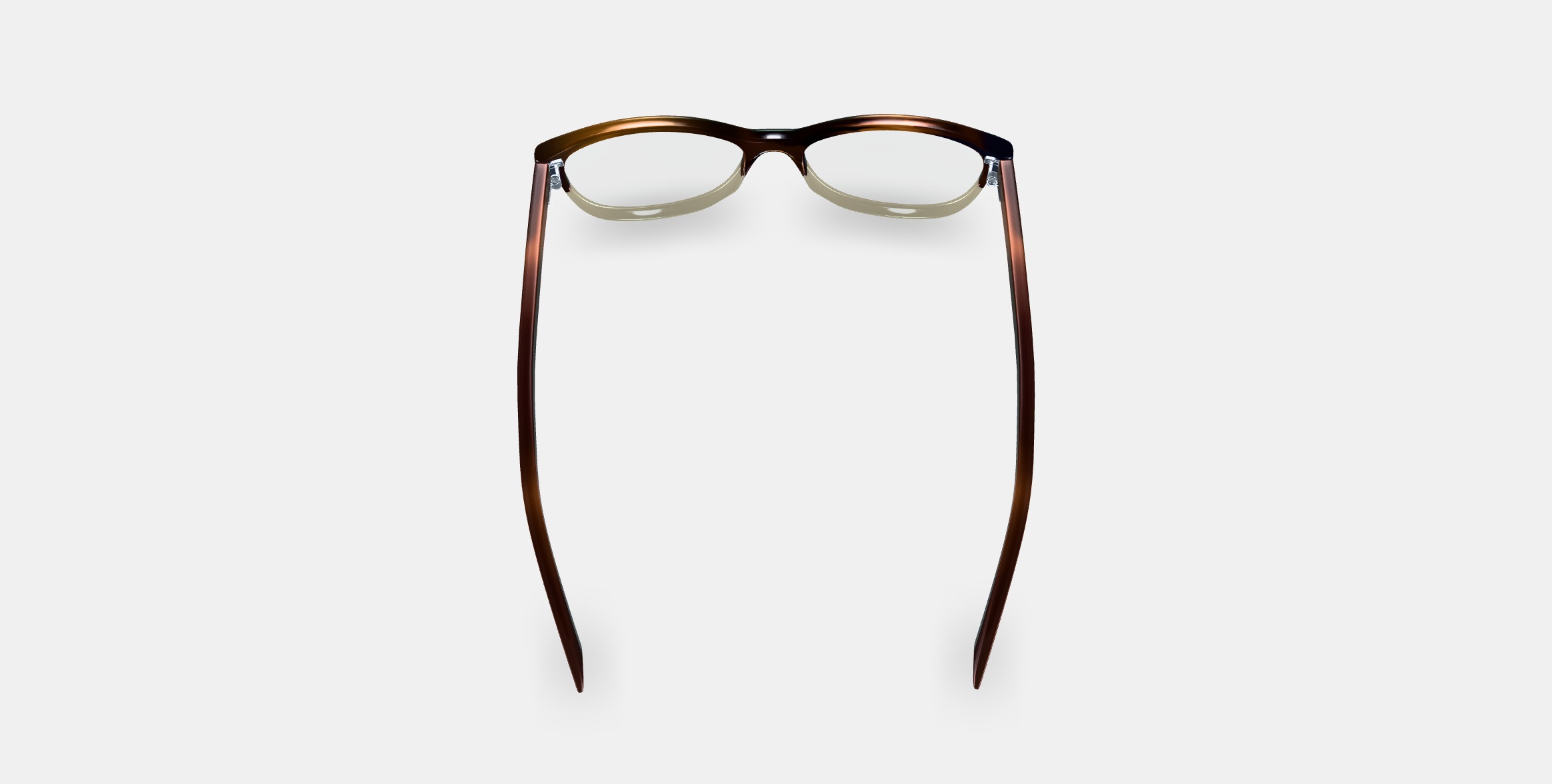Daisy Eyeglasses in Tea Rose Fade 3D model_3