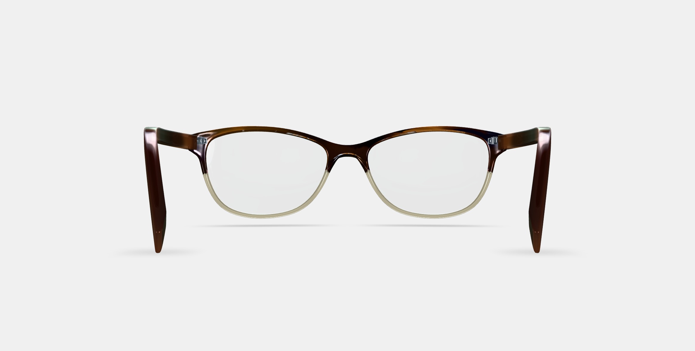 Daisy Eyeglasses in Tea Rose Fade 3D model_15