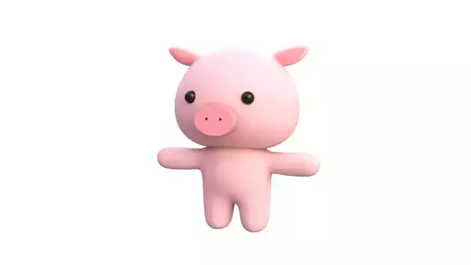 Character009 Chubby Pig