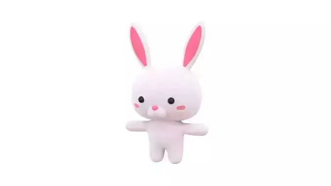 Character010 Chubby Rabbit 