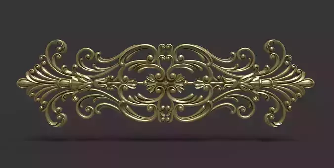 Carving decoration 3D print model