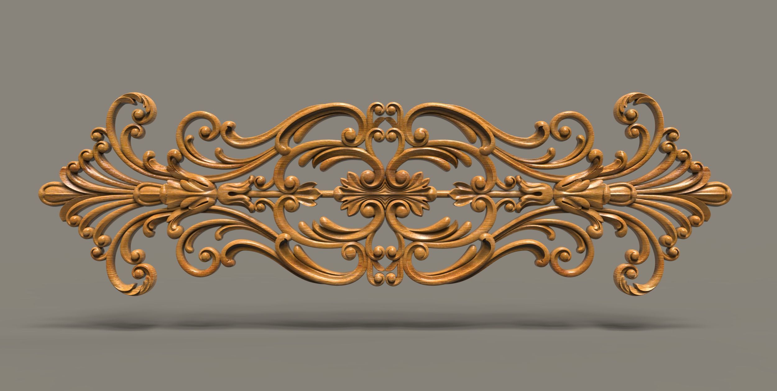 Carving decoration 3D print model_2