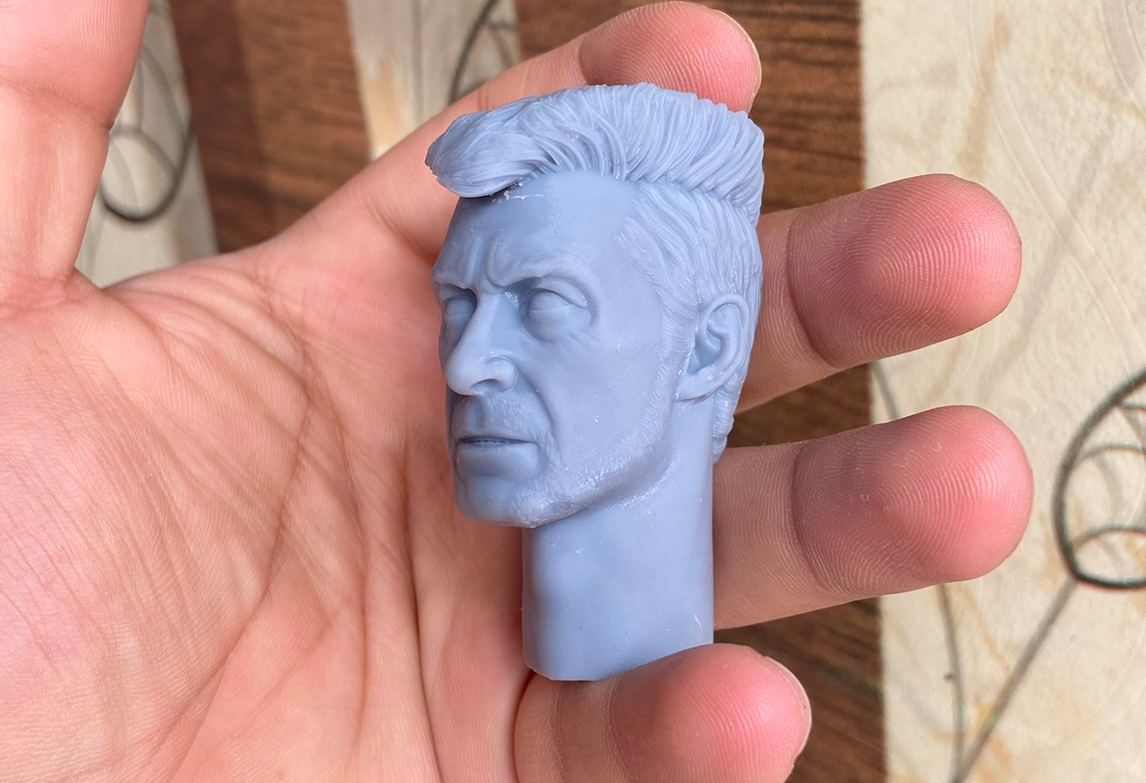 Hugh Jackman - Wolverine Head  - Deadpool And Wolverine 3D print model_12