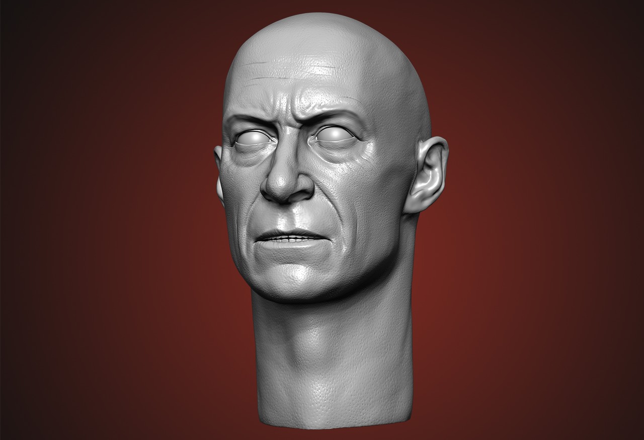 Hugh Jackman - Wolverine Head  - Deadpool And Wolverine 3D print model_9