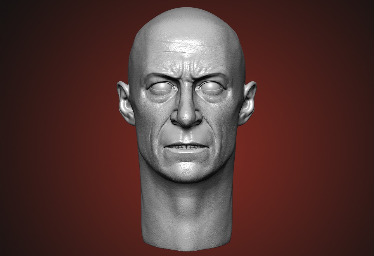 Hugh Jackman - Wolverine Head  - Deadpool And Wolverine 3D print model_10