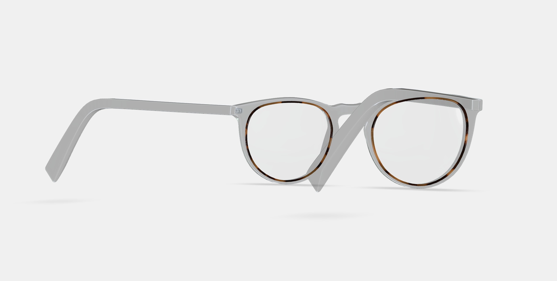 Haskell Eyeglasses in Crystal with Maple 3D model_6