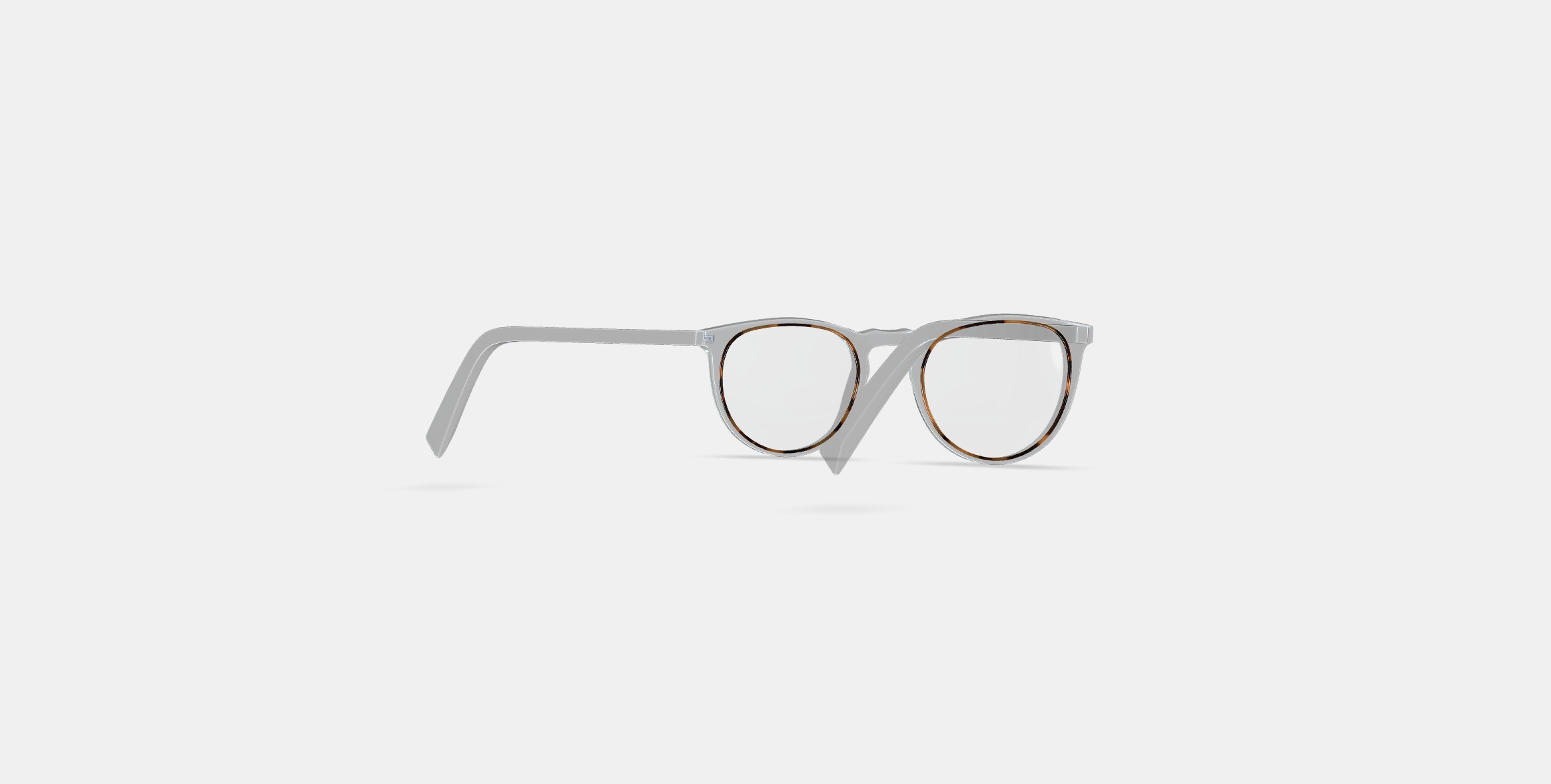 Haskell Eyeglasses in Crystal with Maple 3D model_4