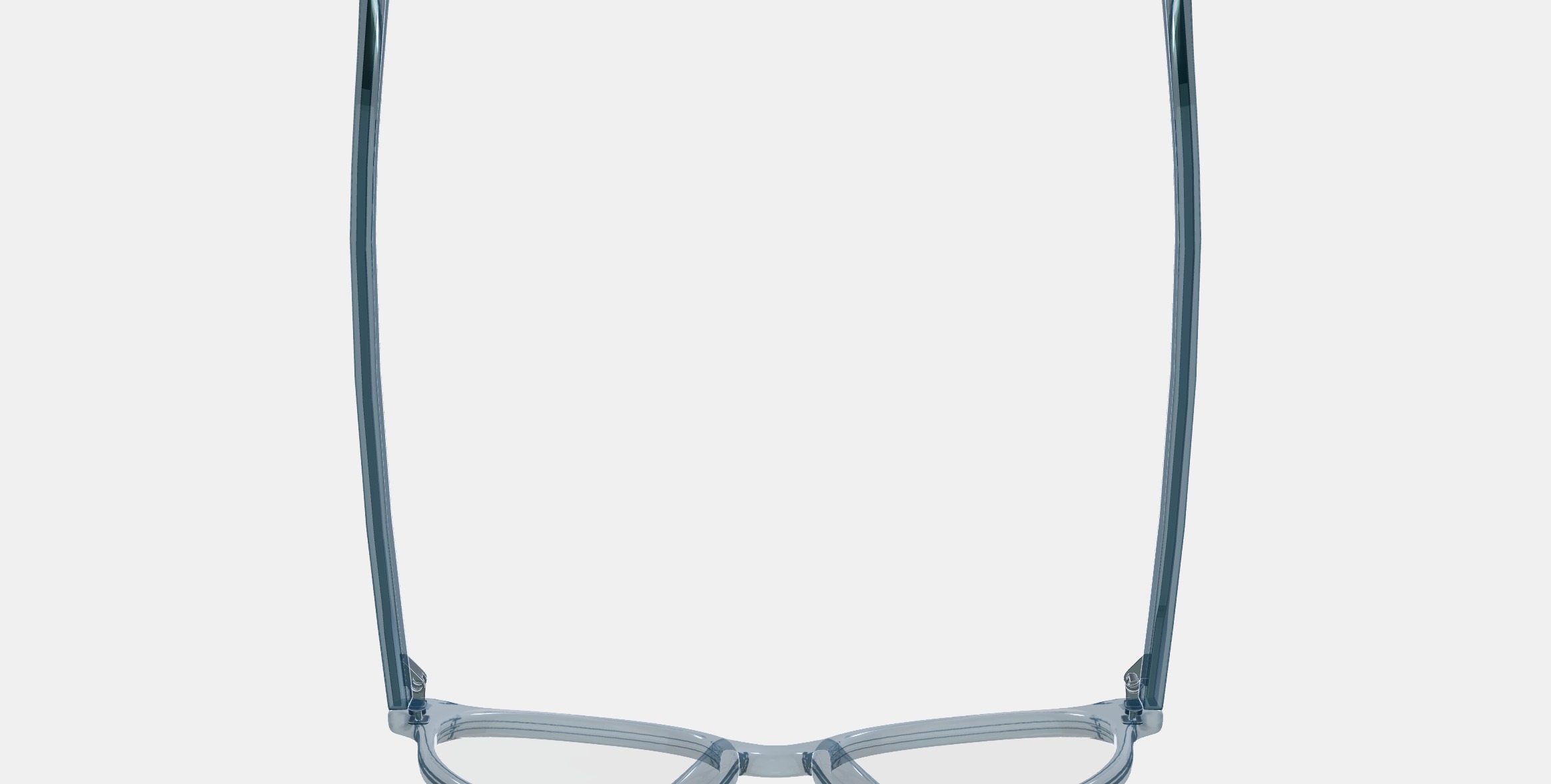 Watts Eyeglasses in Pacific Crystal 3D model_8