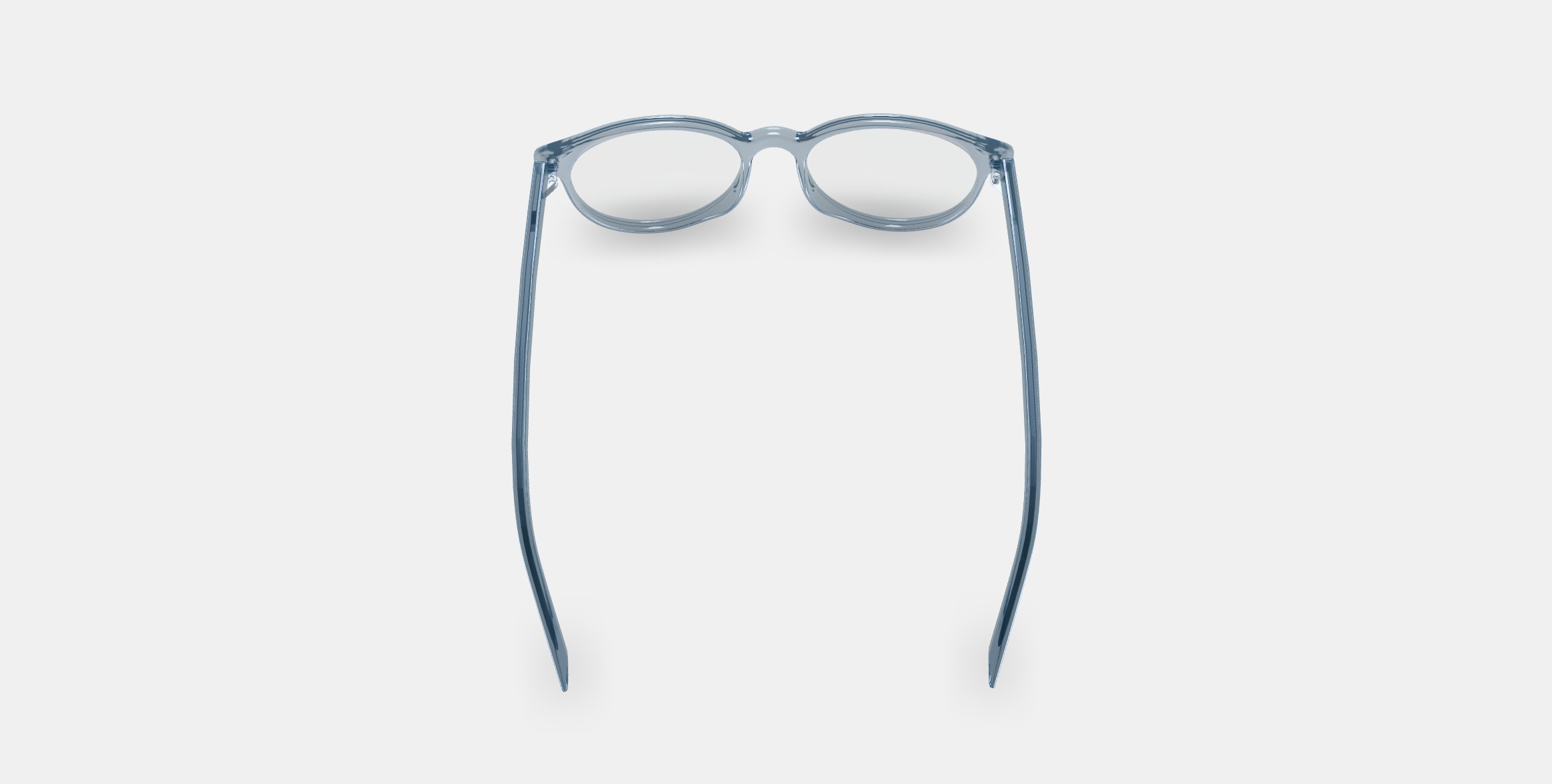 Watts Eyeglasses in Pacific Crystal 3D model_2
