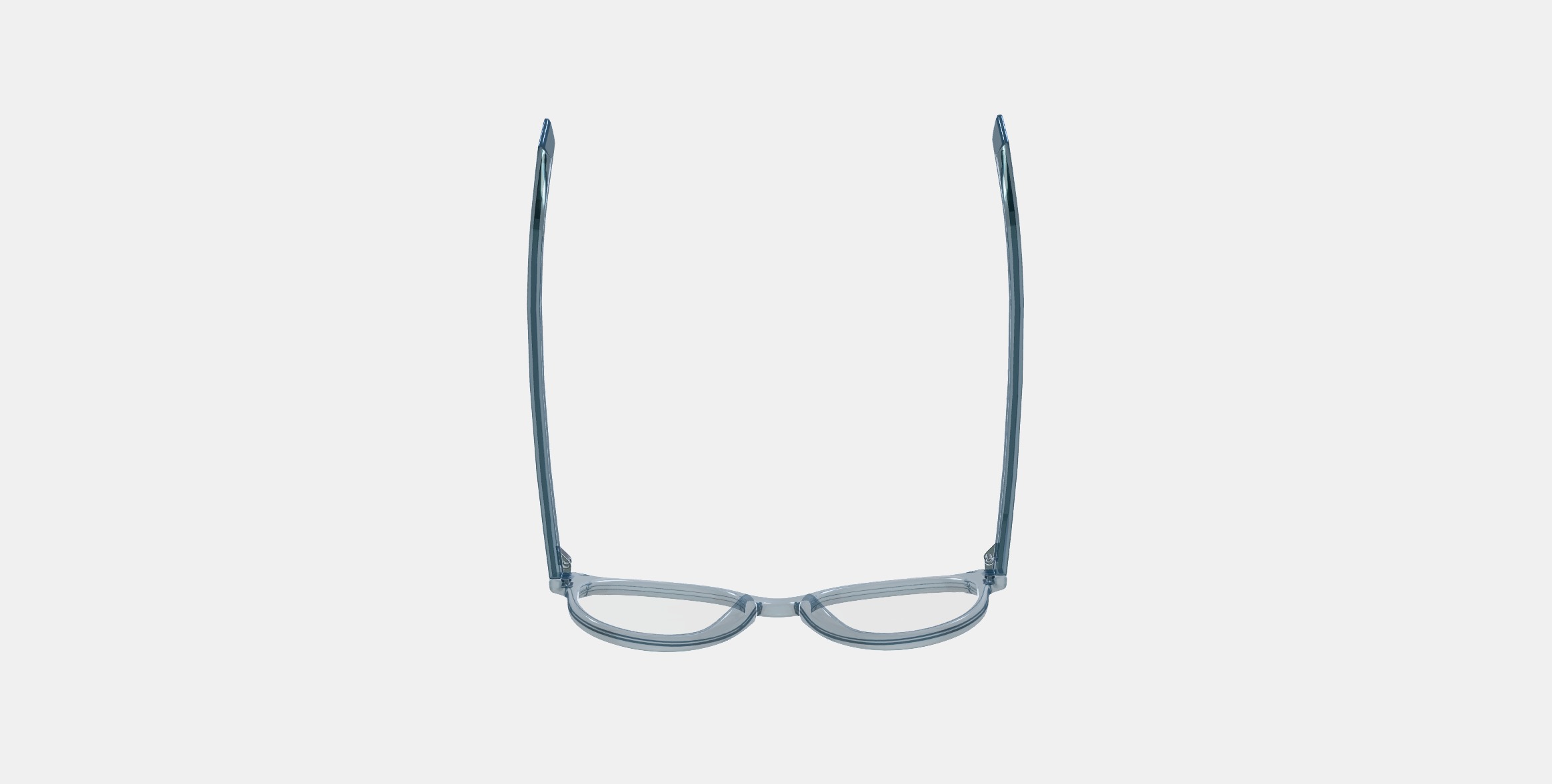 Watts Eyeglasses in Pacific Crystal 3D model_7