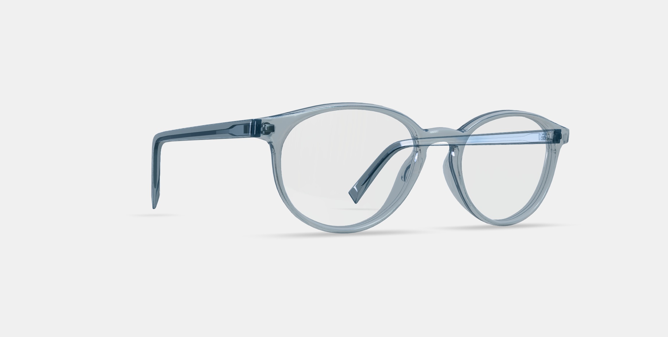 Watts Eyeglasses in Pacific Crystal 3D model_9