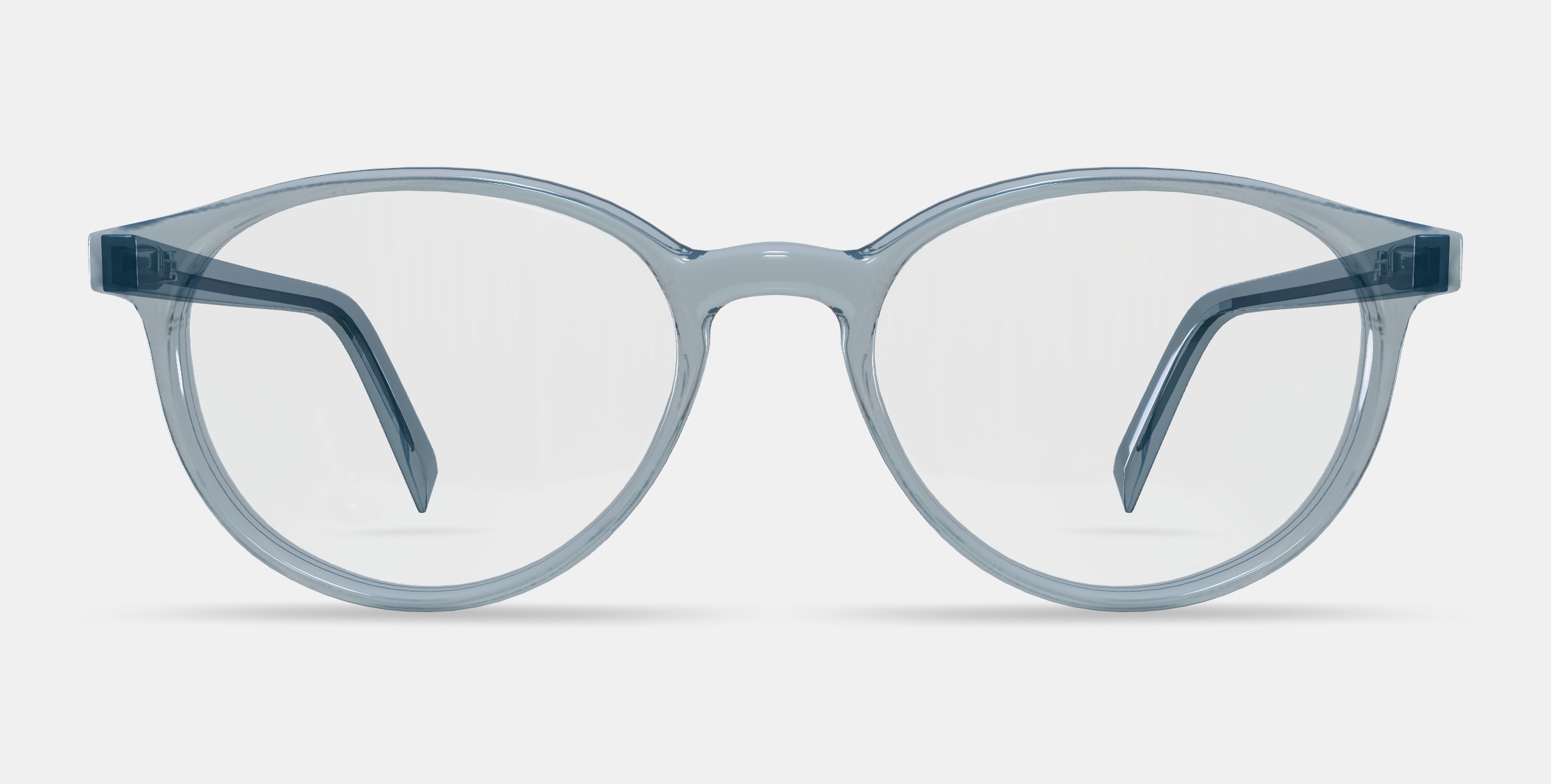Watts Eyeglasses in Pacific Crystal 3D model_11