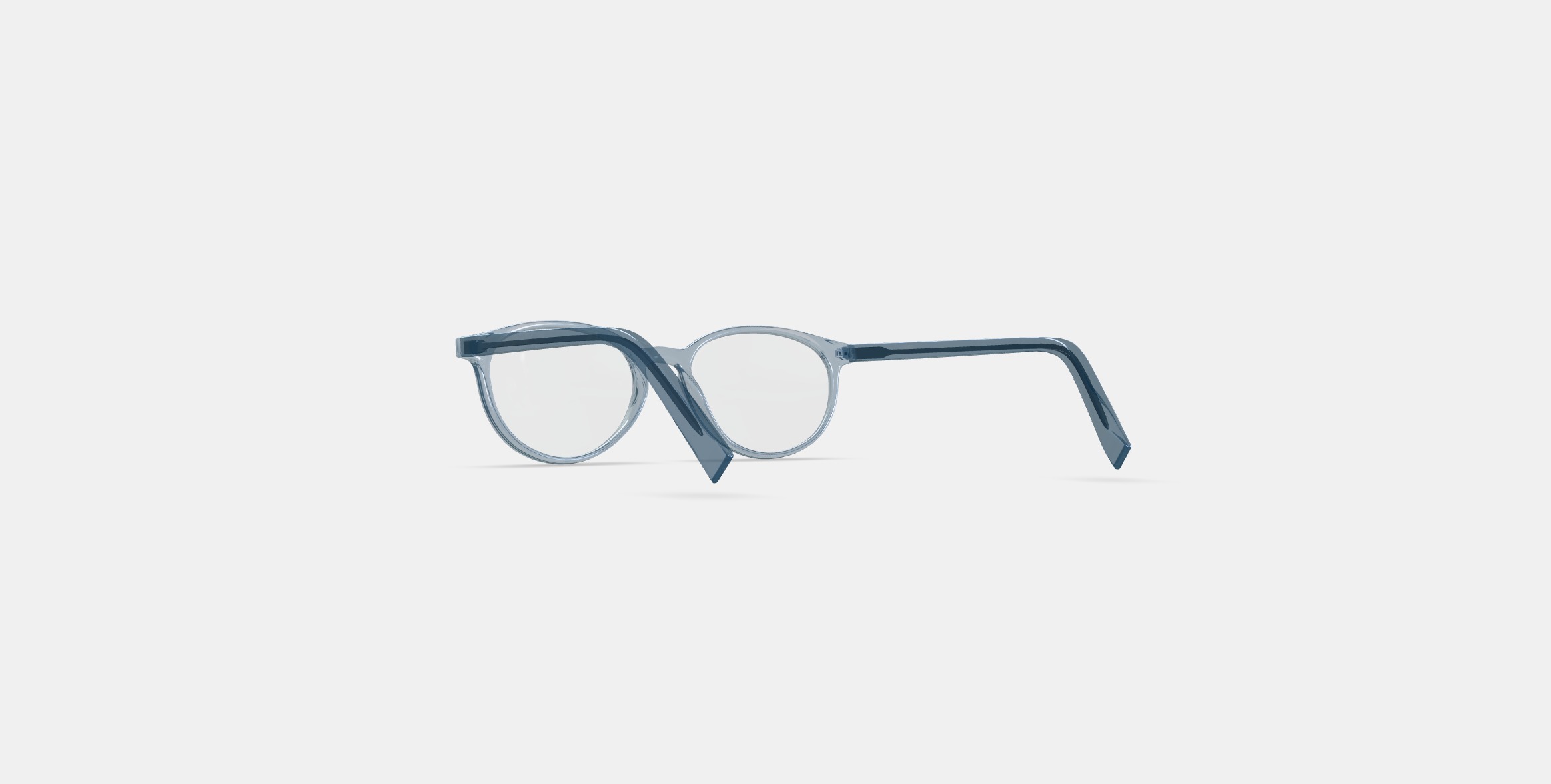 Watts Eyeglasses in Pacific Crystal 3D model_16
